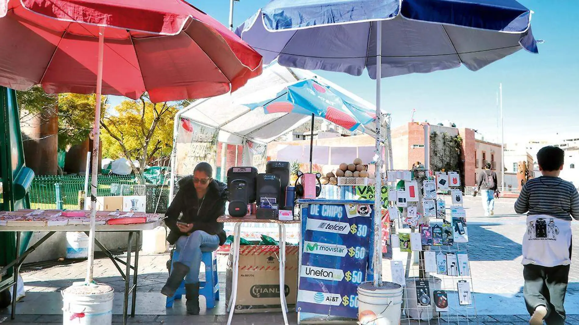 Comercio ambulante en Zacatecas